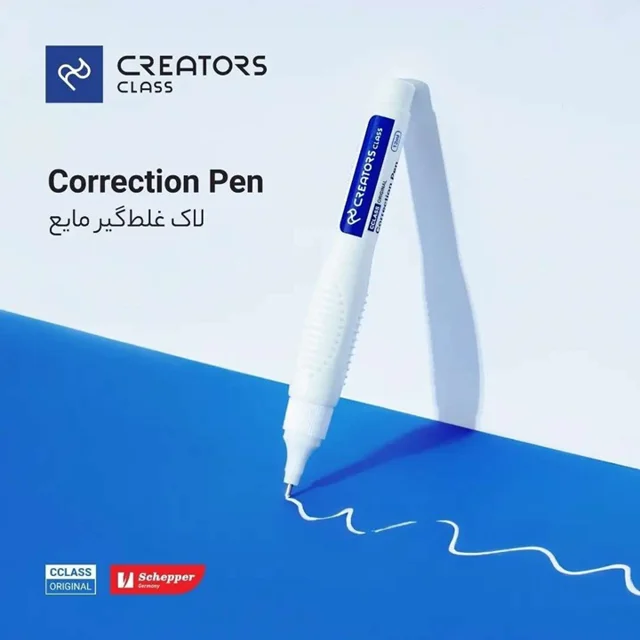 لاک غلط گیر 12 میلی لیتر مایع کریتورز | Classic 12ml Correction Pen Creators